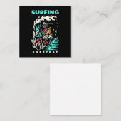 毎日サーフィン ノートカード (正面/裏面)