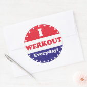 毎日シールを食べていた ラウンドシール (封筒)