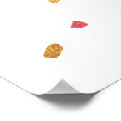 毎日スタート感謝ハート感動的引用文 ポスター (角)