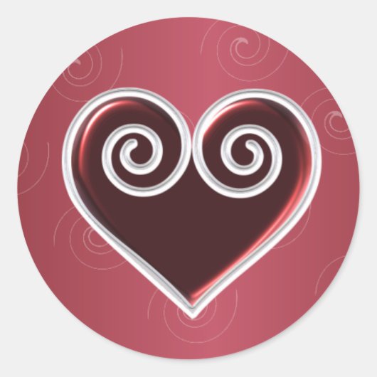 毎日ステッカー ラウンドシール (正面)