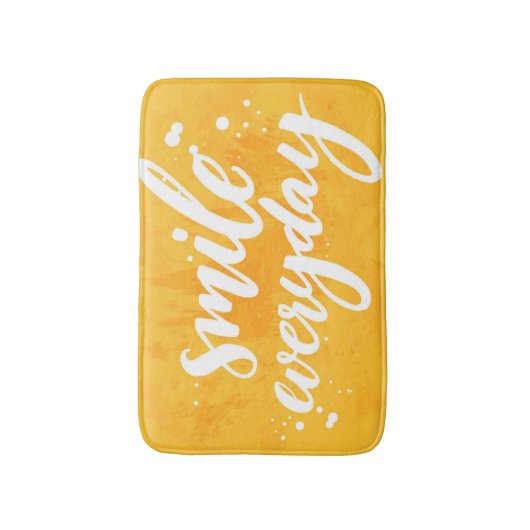 毎日スマイル バスマット (正面縦)