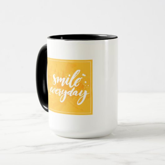 毎日スマイル マグカップ (正面左)