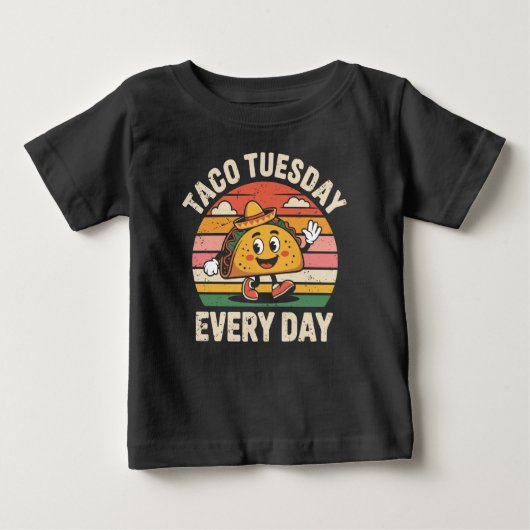毎日タコチューズデイ ベビーTシャツ (正面)