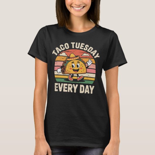 毎日タコチューズデイ Tシャツ (正面)
