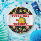 毎日タコ火曜日 ペーパープレート (パーティー)