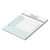 毎日チェックリストメモ帳 ノートパッド (回転)