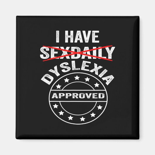 毎日ディスレクシア マグネット (正面)