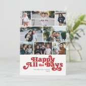 毎日ハッピーの写真 赤 シーズンカード (スタンド正面)