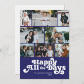 毎日ハヌカをお楽しみ フォト ハヌカ シーズンカード (正面/裏面)