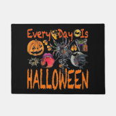 毎日ハロウィーンの歓迎の言葉 ドアマット (正面)