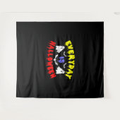 毎日ハロウィーン タペストリー (正面(横))