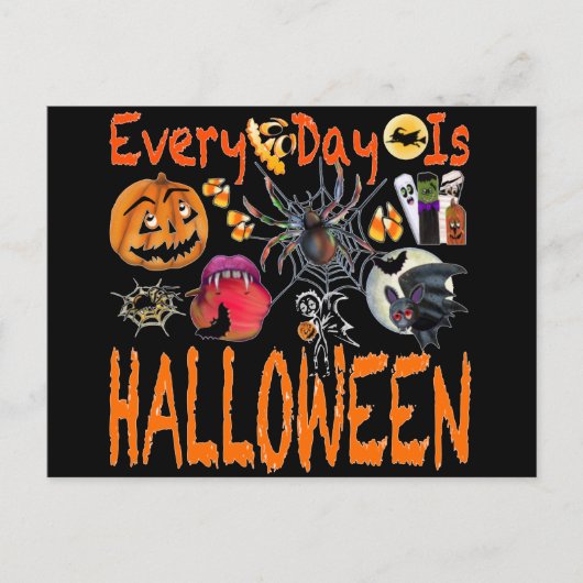毎日ハロウィーン ポストカード (正面)