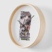 毎日ハロウィーン 壁時計 (傾斜)