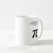 毎日パイの日を祝おう 無限の喜び 数学好きに コーヒーマグカップ (正面右)