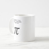 毎日パイの日を祝おう 無限の喜び 数学好きに コーヒーマグカップ (正面左)
