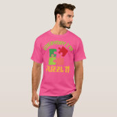 毎日パズルに夢中 - ジグソーパズルマスター パズラー Tシャツ (正面フル)