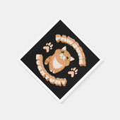 毎日パーム スタンダードカクテルナプキン (角)