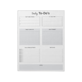 毎日モダンのTo Doリストのメモ帳 ノートパッド