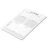 毎日モダンのTo Doリストのメモ帳 ノートパッド (アングル)