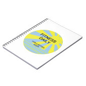 毎日上のフィットネス ノートブック (左側)