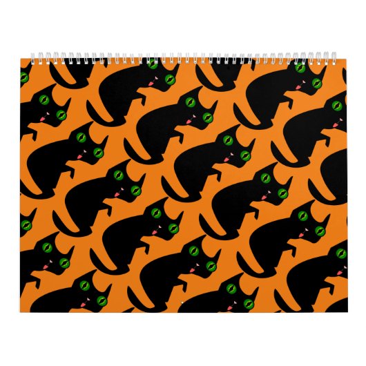 毎日不気味なハロウィンはです カレンダー (カバー)