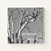 毎日乾燥させた木 ノートブック (裏面)