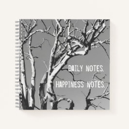 毎日乾燥させた木 ノートブック