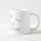 毎日何かを作る ジャンボコーヒーマグカップ (右)