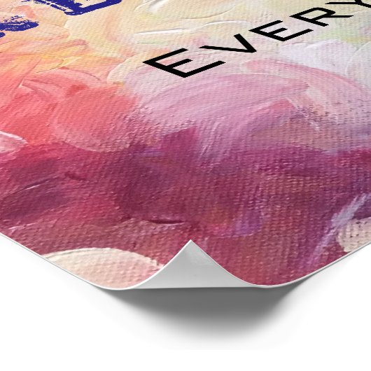 毎日何かクリエイティブするやる気を起こさせる ポスター (角)