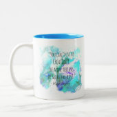 毎日何かクリエイティブする ツートーンマグカップ (左)