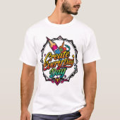 毎日作成 Tシャツ (正面)