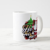 毎日使えるサンタ特大マグ ジャンボコーヒーマグカップ (正面右)