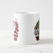 毎日使えるサンタ特大マグ ジャンボコーヒーマグカップ (正面)