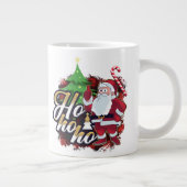 毎日使えるサンタ特大マグ ジャンボコーヒーマグカップ (右)