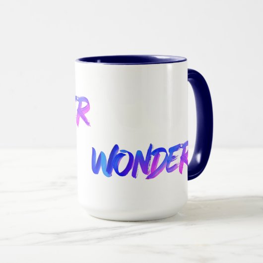 毎日使える陶器製ティー&コーヒーカップ マグカップ (正面右)