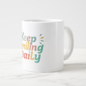 毎日保笑う ジャンボコーヒーマグカップ (正面右)