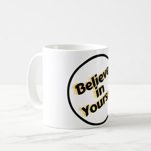 毎日信じのコーヒーマグ コーヒーマグカップ (正面左)