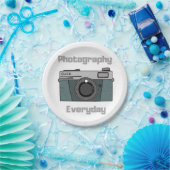 毎日写真を撮る ペーパープレート (パーティー)