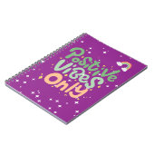 毎日前向きのインスピレーション ノートブック (左側)