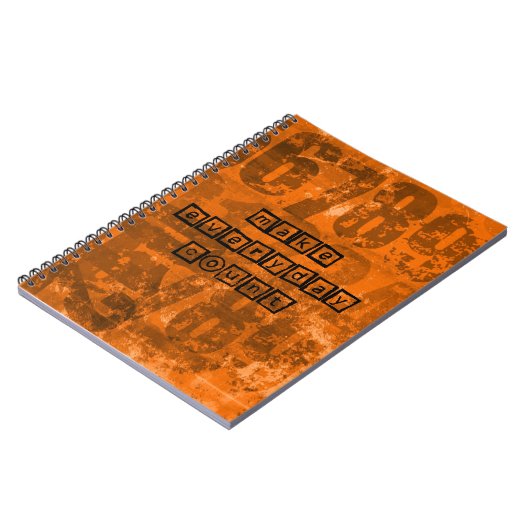 毎日古い数字で数えグランジる ノートブック (左側)