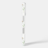 毎日喜びを選ぶ ホワイトデイジー 花柄 引用 Case-Mate iPhoneケース (裏面 / 右)