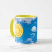 毎日太陽のように輝く マグカップ (正面左)