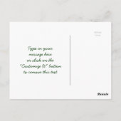 毎日少しずつ成長感動的する ポストカード (裏面)