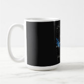 毎日強くなる - 日々の成長を称えるジムウェア コーヒーマグカップ (左)