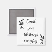 毎日恵みを数える マグネット (正面/裏面)