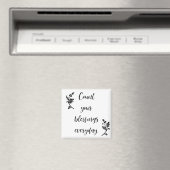 毎日恵みを数える マグネット (インサイチュ (食洗機))