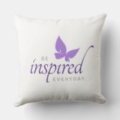 毎日感動的のインスパイア蝶である クッション (裏面)