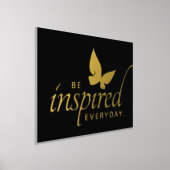 毎日感動的のインスパイア蝶である 箔ポスター (レイダウン)