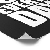 毎日感謝する |感動的引用文 ポスター (角)