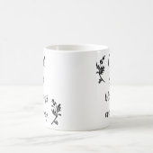 毎日感謝の気持ちを忘れずに コーヒーマグカップ (中央)